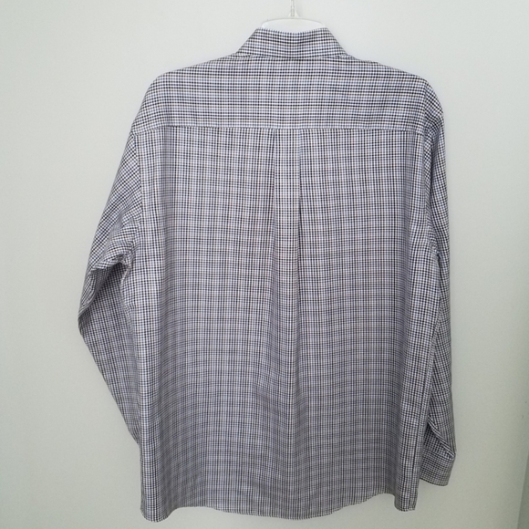 Jos A. Bank Mens Dress Button Down Travelers Collection Shirt Medium - Picture 4 of 5